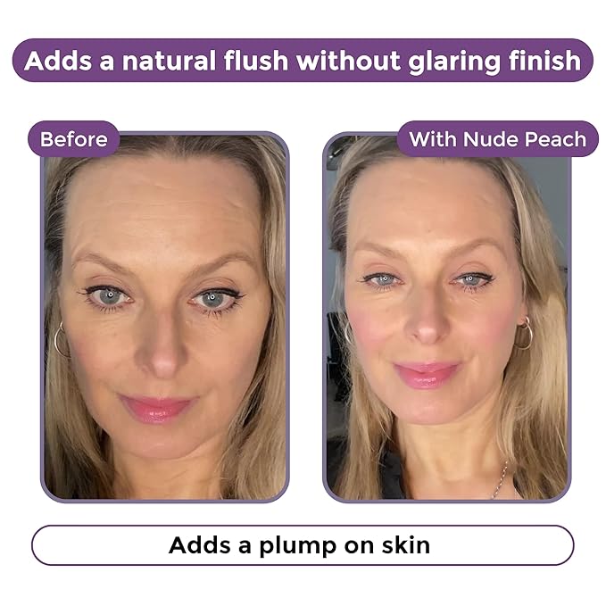 BloomBlush+ Multipurpose Color Stick For Older Women - Kiss, Regular)