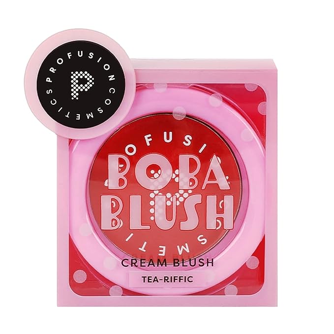 Profusion Cosmetics Cream Blush- Lightweight, Cream Blushes Blend (Tea Eiffic)