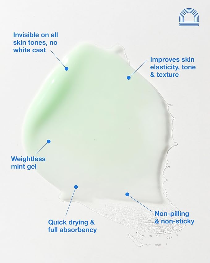 The Mug Guard - Clear Invisible Gel Sunscreen for Face - Broad Spectrum SPF 30 Protection, 72 hr Hydration, Anti-Aging, 40 Min Water Resistance, Reef Friendly, Non-greasy & Fragrance Free (2.4 Fl Oz)