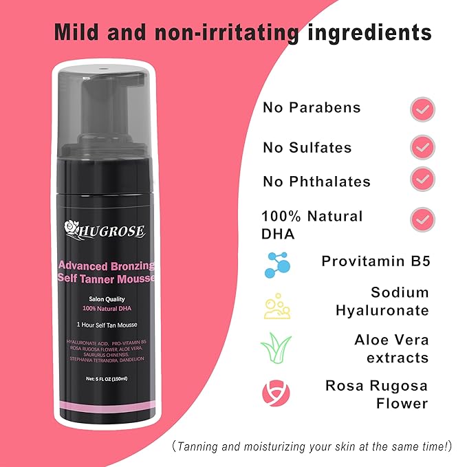 Advanced Bronzing Self Tanner Mousse