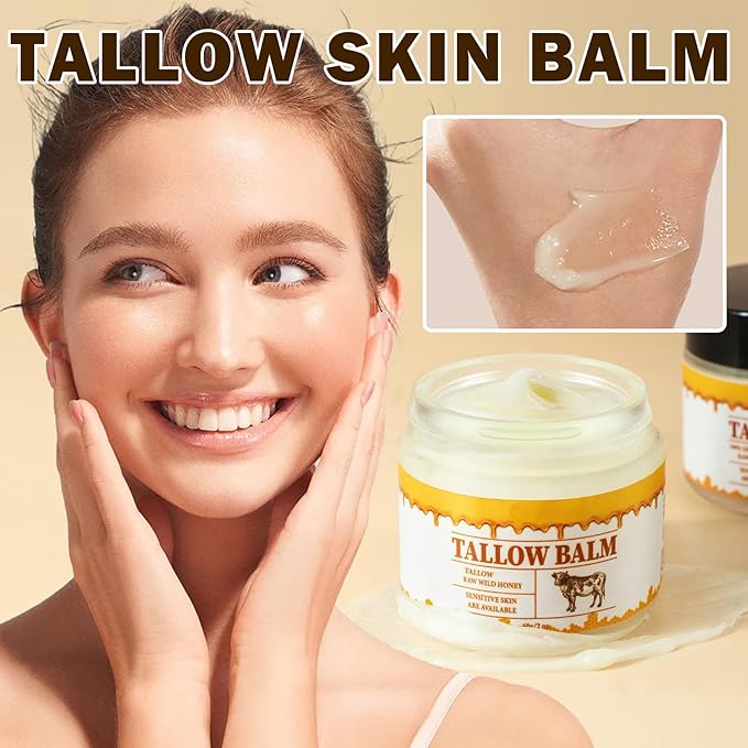 Beef Tallow and Honey Balm