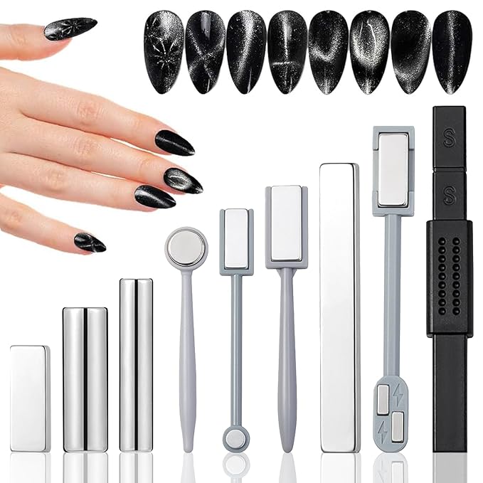 Wokoto 9pcs nail magnets for