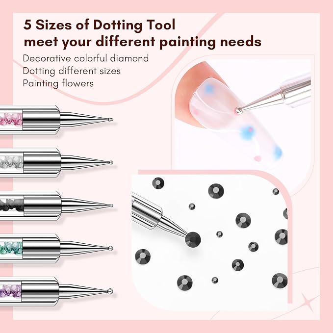 Makartt double-ended nail art brushes