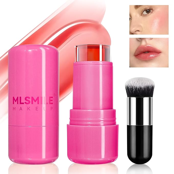 Cooling Water Jelly Tint, Cream Jelly Blush Stick Women #04