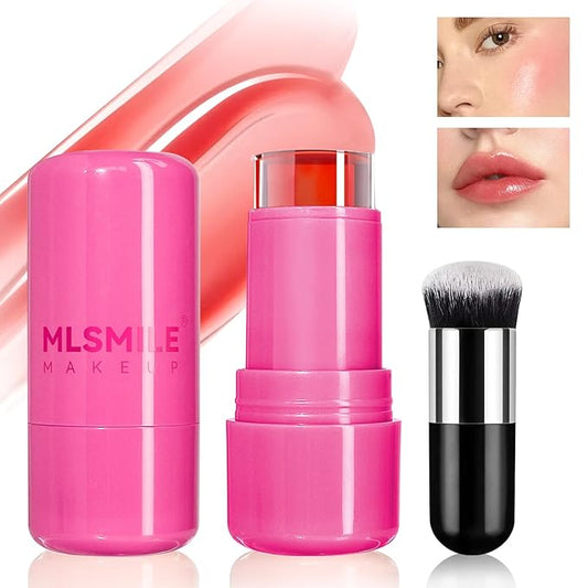Cooling Water Jelly Tint, Cream Jelly Blush Stick Women #04