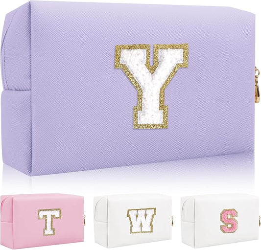 Personalized initial letter patch makeup