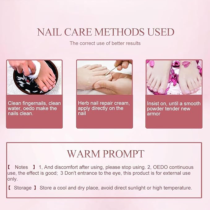 2pcs Herbal Nail Treatment Essence,Rosabelle