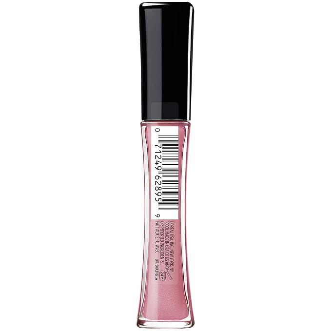 L’Oreal Paris Makeup Infallible 8 Hour Hydrating Lip Gloss, Pink Opal, 0.21 Fl Oz