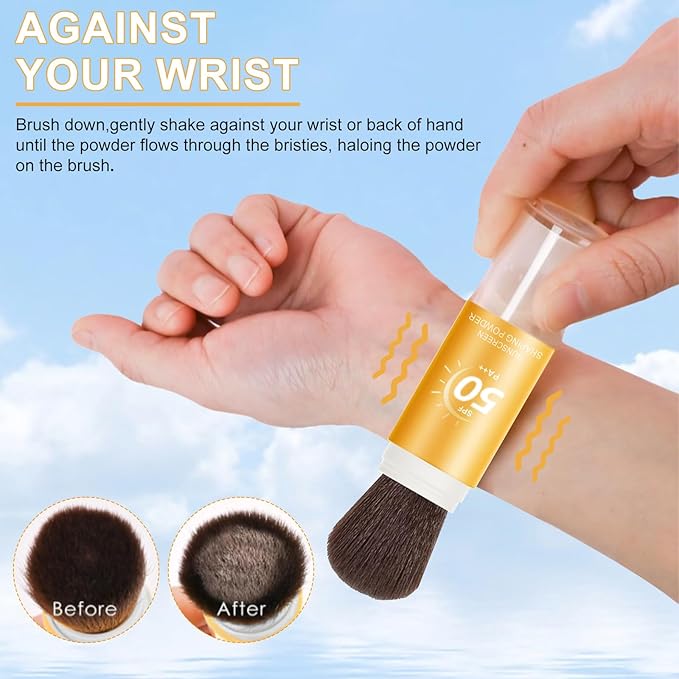 Mineral Sunscreen Setting Powder, SPF 50++ Mineral Setting