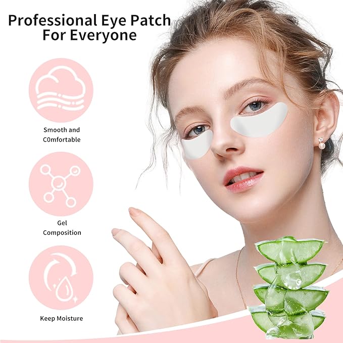 50pair eyelash extension gel patches