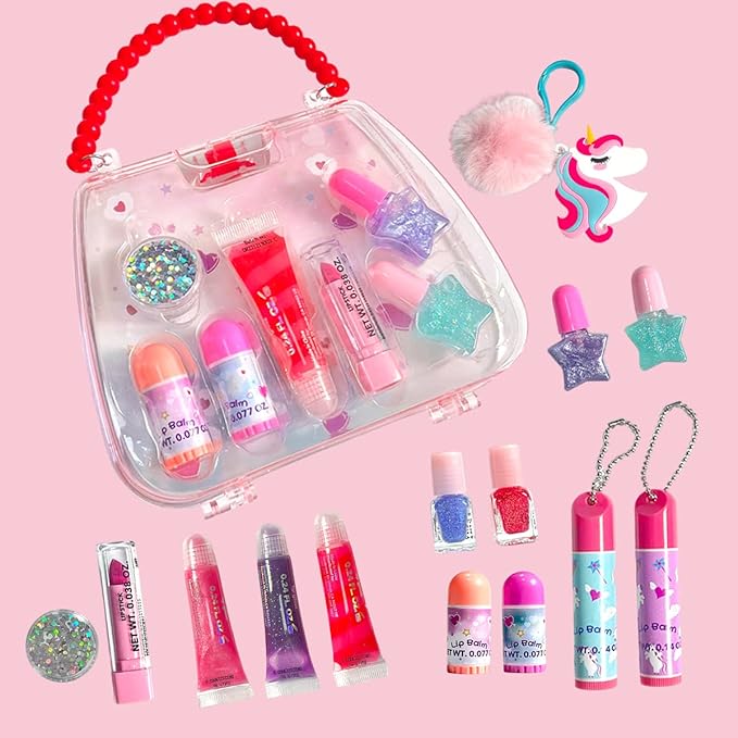 M&U 13Pcs Lip Balm and Nail Moisturizing