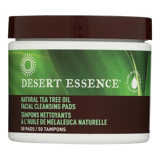 Desert essence facial cleansing pads,