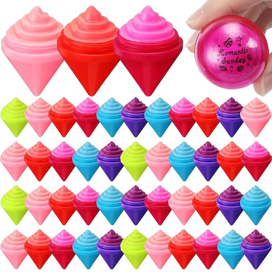 48 Pcs Ice Cream Party Decorations Balms