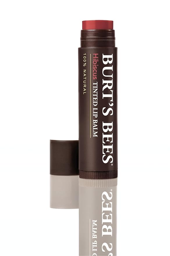 Burt's Bees Tinted Lip Balm, Hibiscus,