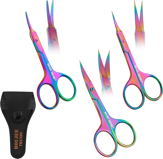 Nail scissors, toenail eyebrow mustache