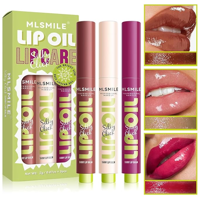 3 Colors Fat Lip Oil Click
