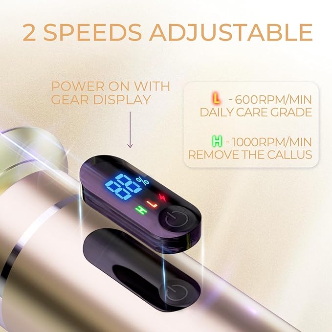 Ranrose electric feet callus remover: