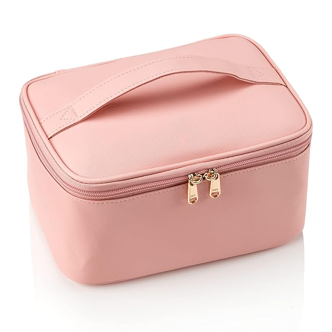 Ocheal pink makeup bag,travel makeup