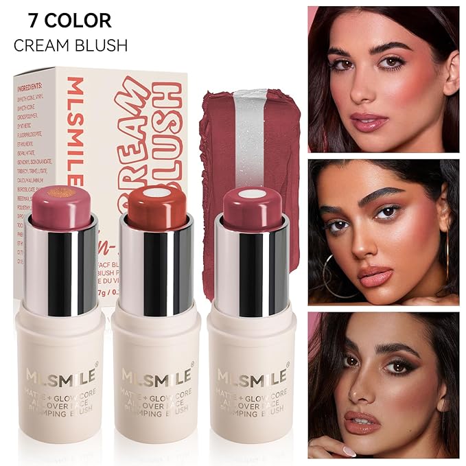 Cream Blush, Jelly Blush, Beauty Blush Makeup Sticks, Stick #05