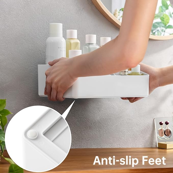 Makeup organizer countertop, plastic cosmetic