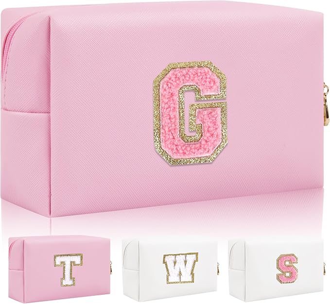 Personalized initial letter patch makeup