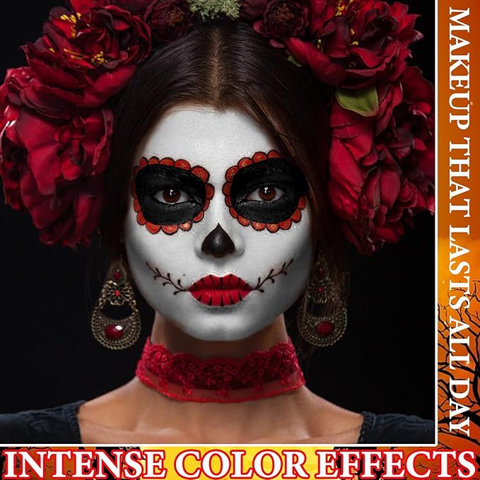3 Pcs Halloween Face Paint Special Effects Makeup