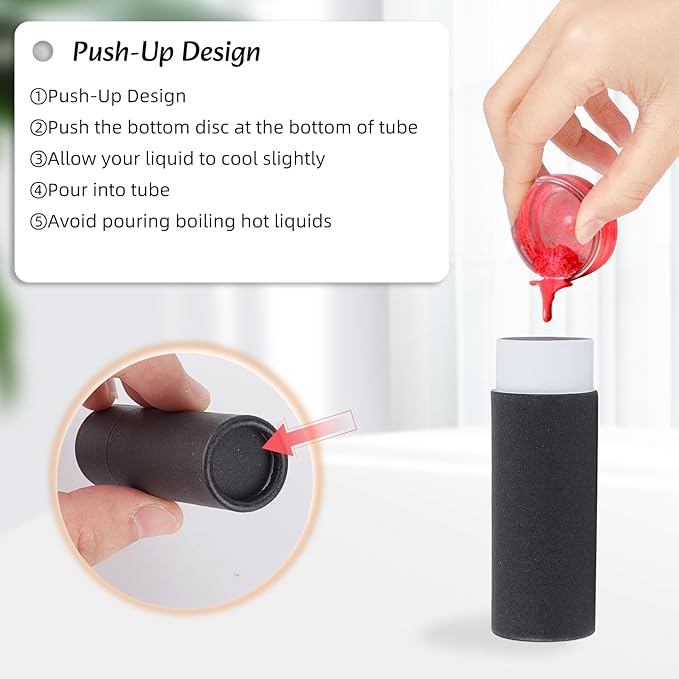 NICENEEDED 10 Pcs Paperboard Lip Balm