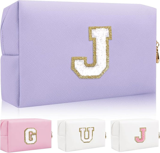 Personalized initial letter patch makeup