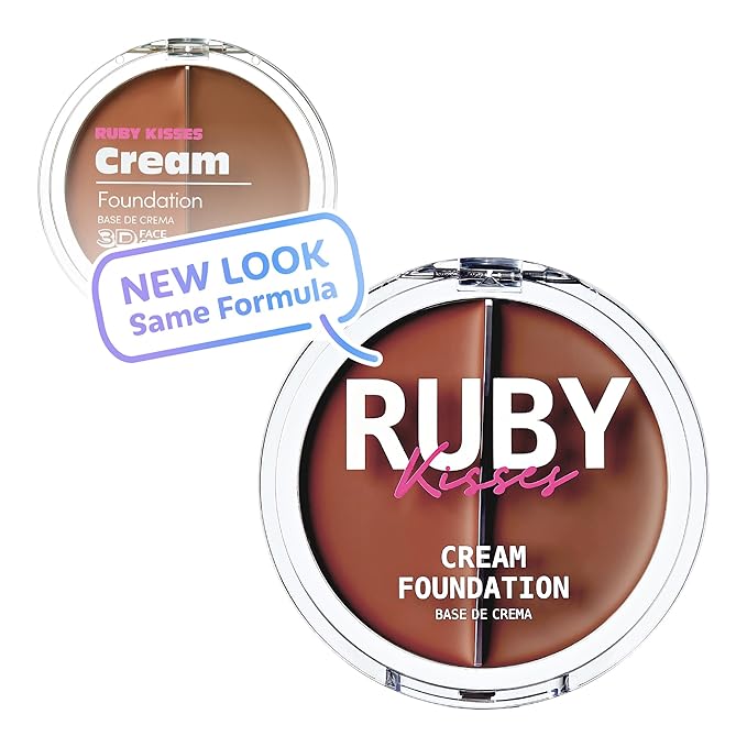 Ruby Kisses 3D Face Creator Cream Foundation & (Level 13)