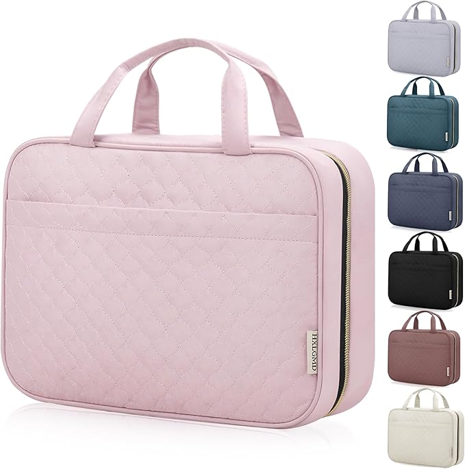 Travel toiletry bag for women,