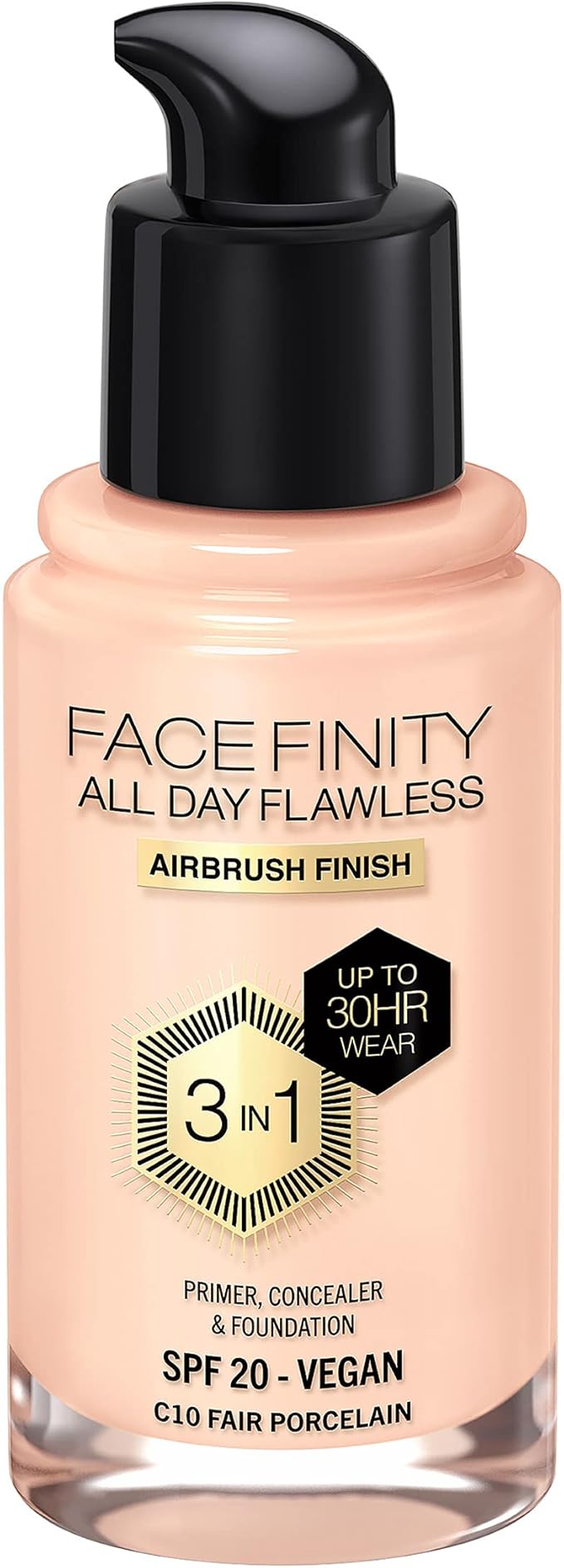 Max Factor Facefinity 3-in-1 All Day Flawless Liquid 30 ml