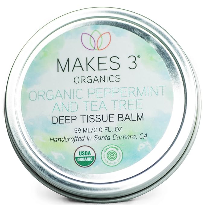 Deep Tissue Balm, Peppermint & Tea