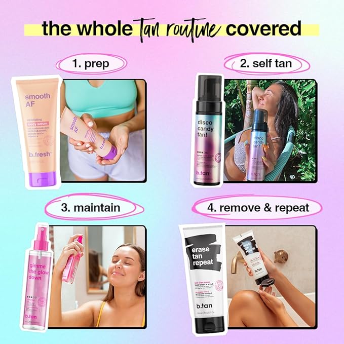 b.tan Dark Self Tanner | Disco