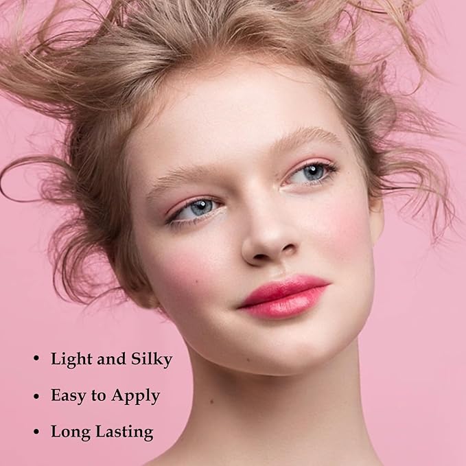 Boobeen Blush Powder Face Makeup, Highly Pigmented Single Finish, Blendable