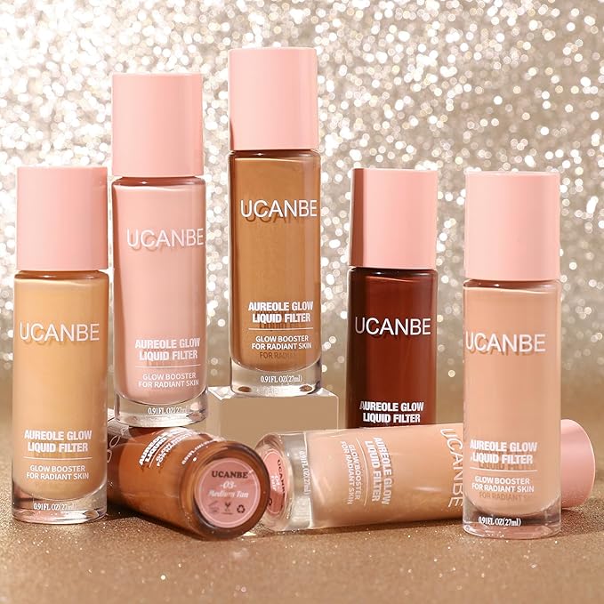 UCANBE Halo Glow Liquid Filter, Face Complexion Booster 0.91OZ