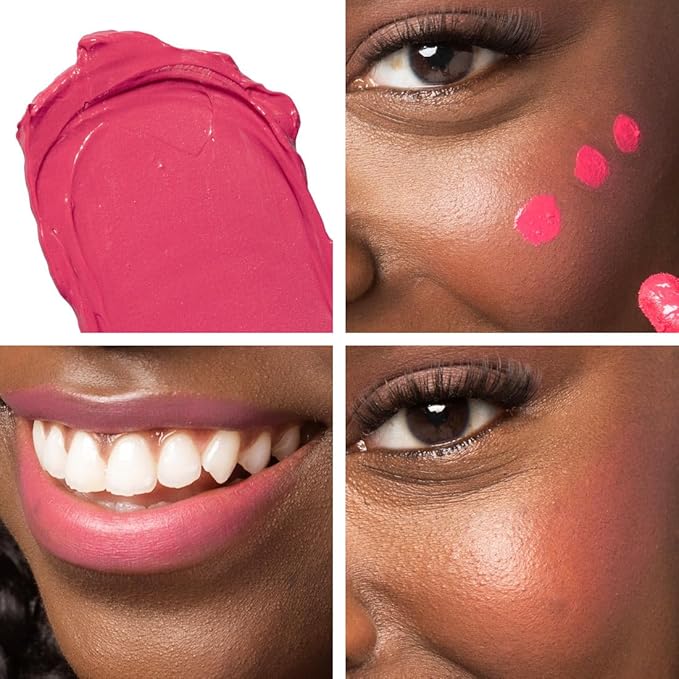 Palladio Liquid Blush for Cheeks & Lips 2-in-1 Deep Fuchsia