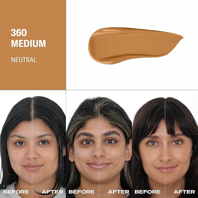 Youthforia Date Night Skin Tint Serum Foundation, Light-Medium - Neutral