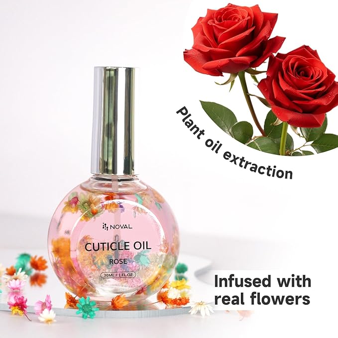 NOVAL Cuticle Oil with Flowers