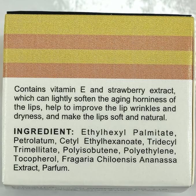 2 PCS Bee Lip Balm Lip Wrinkle