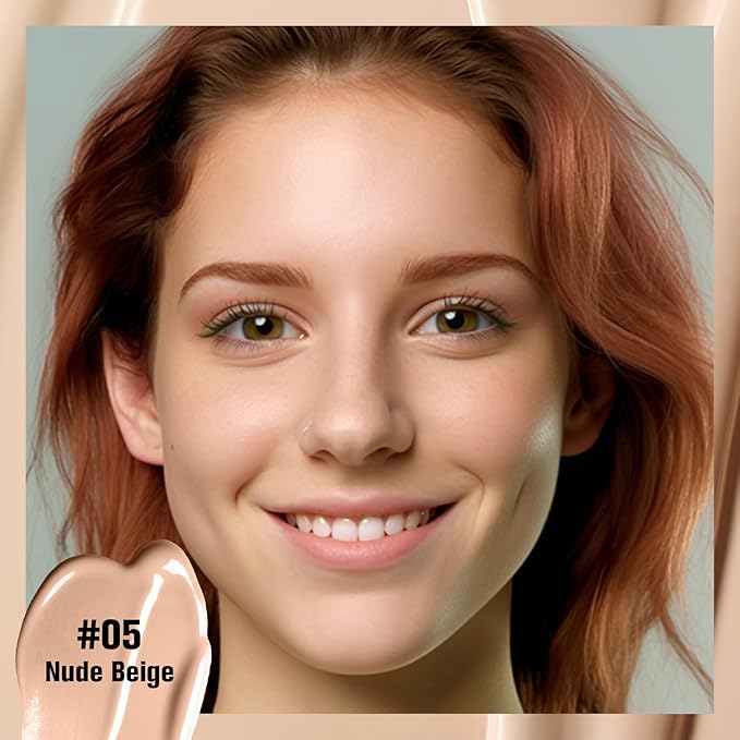 UCANBE Matte Liquid Foundation Makeup, Medium to Full fl. oz.