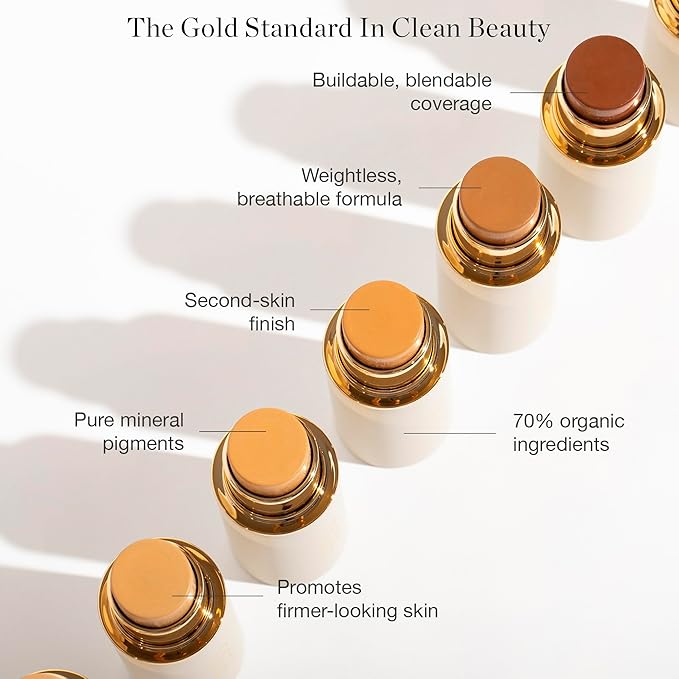 Ogee Sculpted Complexion Foundation Stick (Spruce 12.75N - Organic Ingredients