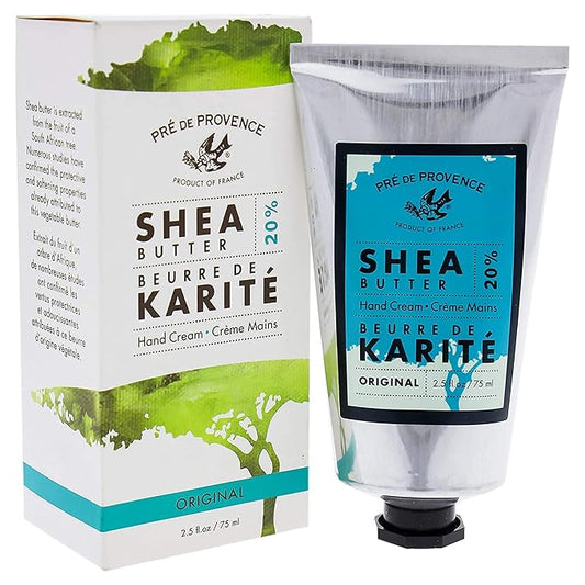 Pre de Provence Beurre De Karité Moisturizing Collection, Shea Butter Enriched Nourishing, Hand Cream, 75ML, Original