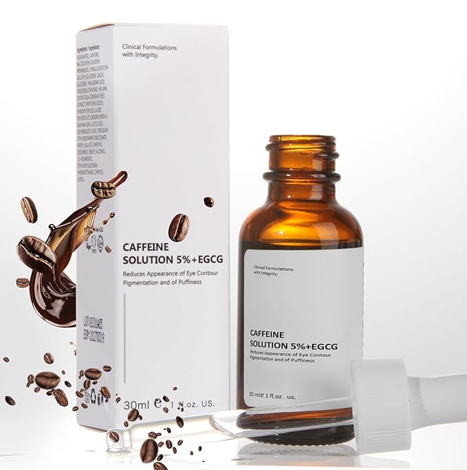 Caffeine solution 5% + egcg,