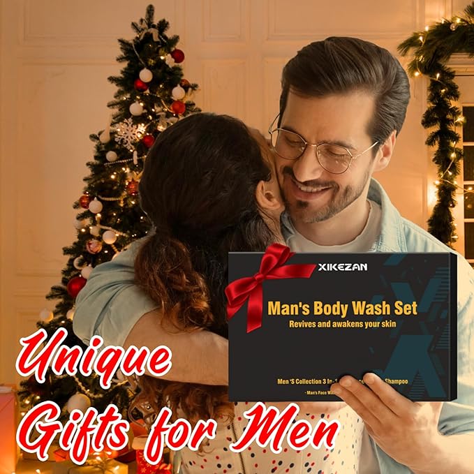 Gifts for Men,Mens Body Wash Gift Cleansing