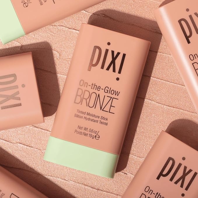 Pixi On-the-Glow Bronze - SoftGlow, Hydrating Tinted Moisture 0.6oz, Paraben-Free 19g