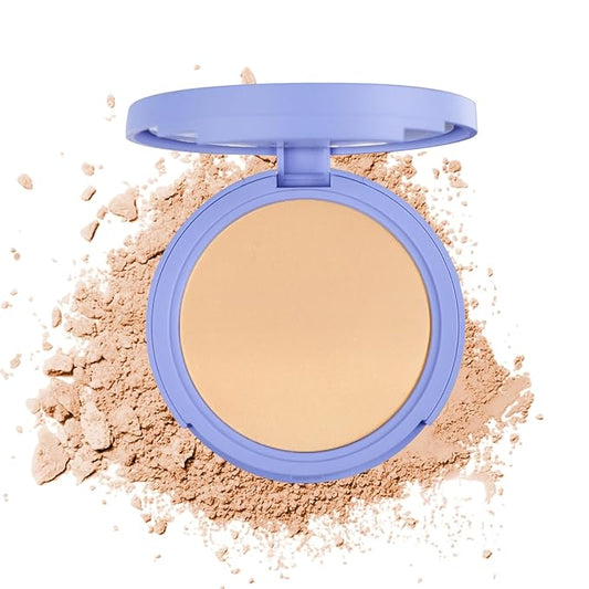 Oil Control Face Powder, Matte Smooth Setting Powder, (Nature BEIGE)