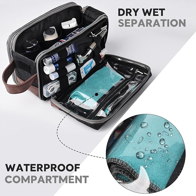 Toiletry bag for men,large mens