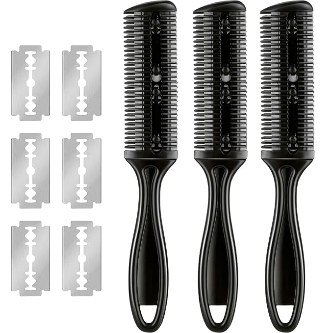 3 Pieces Razor Comb with