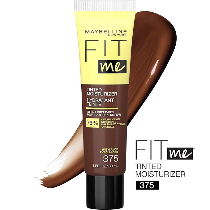 Maybelline Fit Me Tinted Moisturizer, Natural Coverage, Face