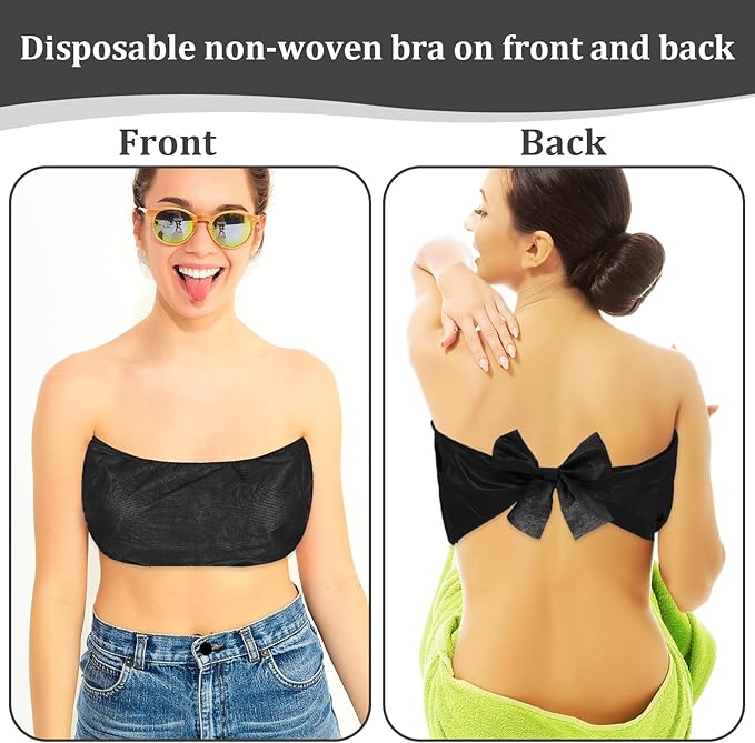 Disposable Bras Beauty Black Disposable
